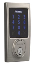 Schlage, black keypad