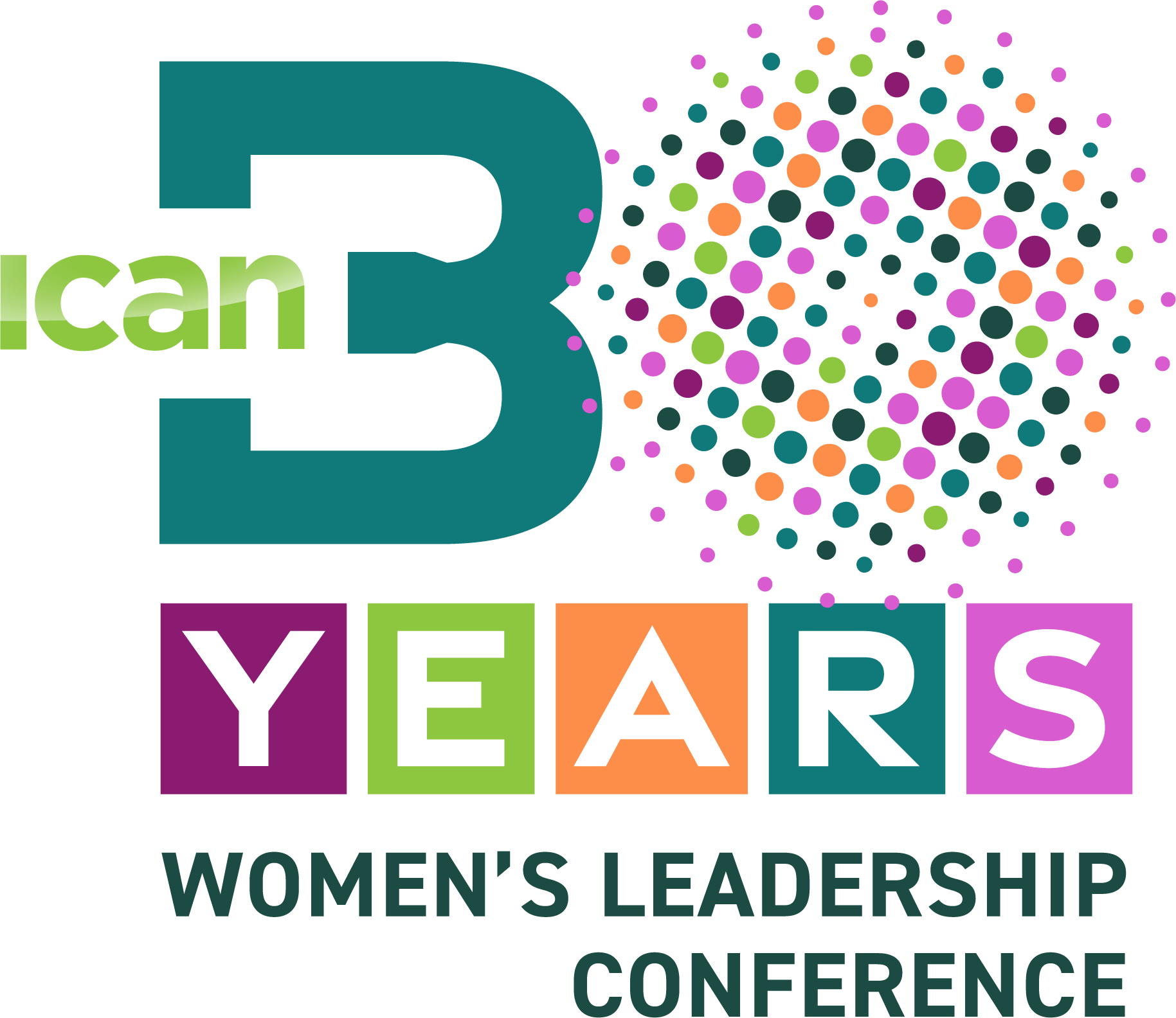 ICAN 30 years conference logo