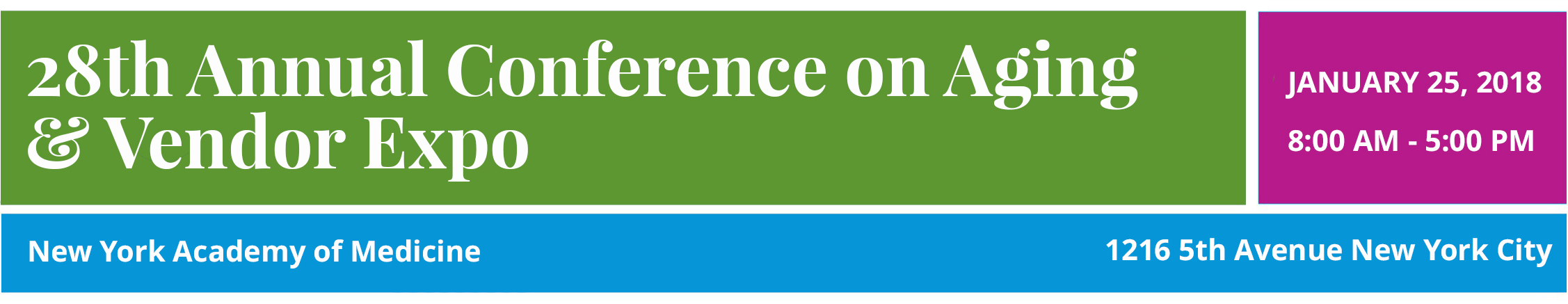 LiveOn NY's Annual Conference on Aging Registration Form