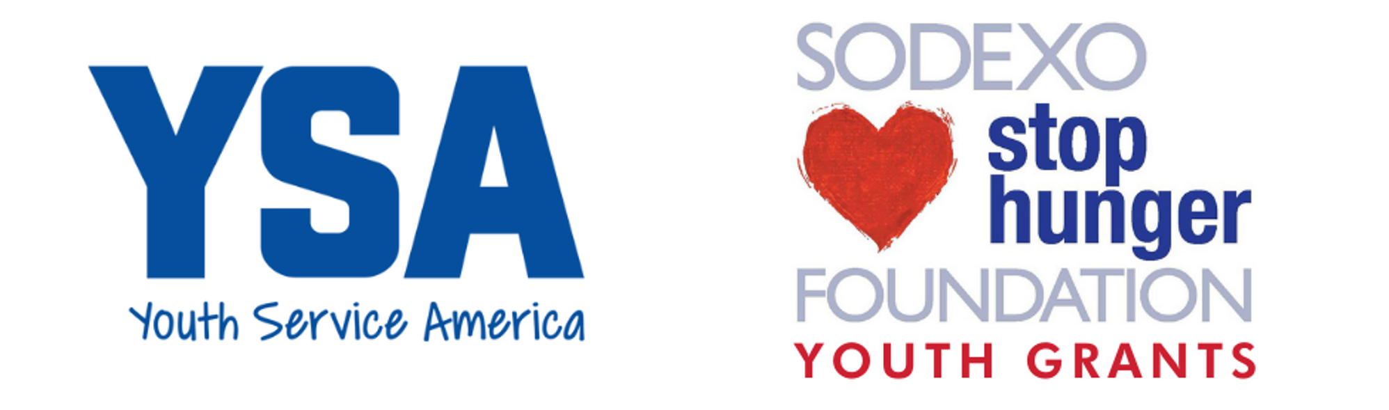 YSA and Sodexo Stop Hunger Foundation Logos