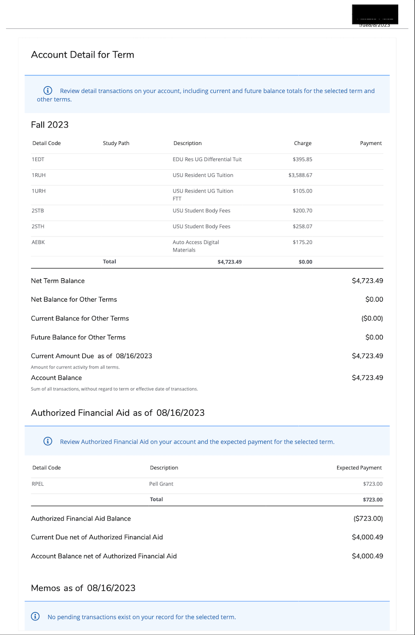 Utah State University: 1R Required Documents 1/1/2024