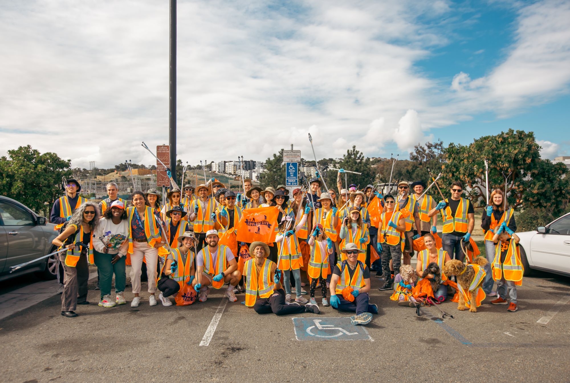 Volunteers at Cargo Way