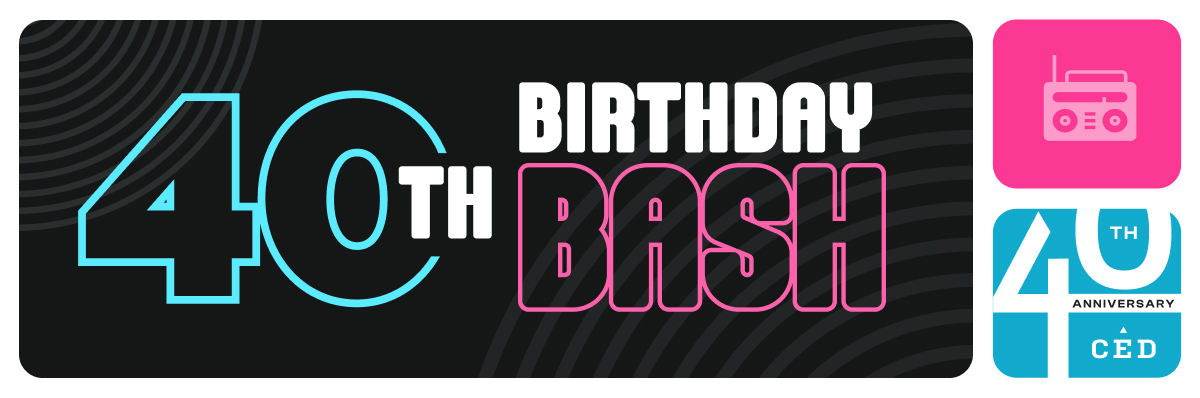 40th Birthday Bash Header Image