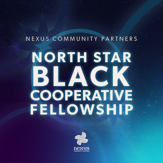 North Star Black Cooperative Fellowship in white text with dark blue background