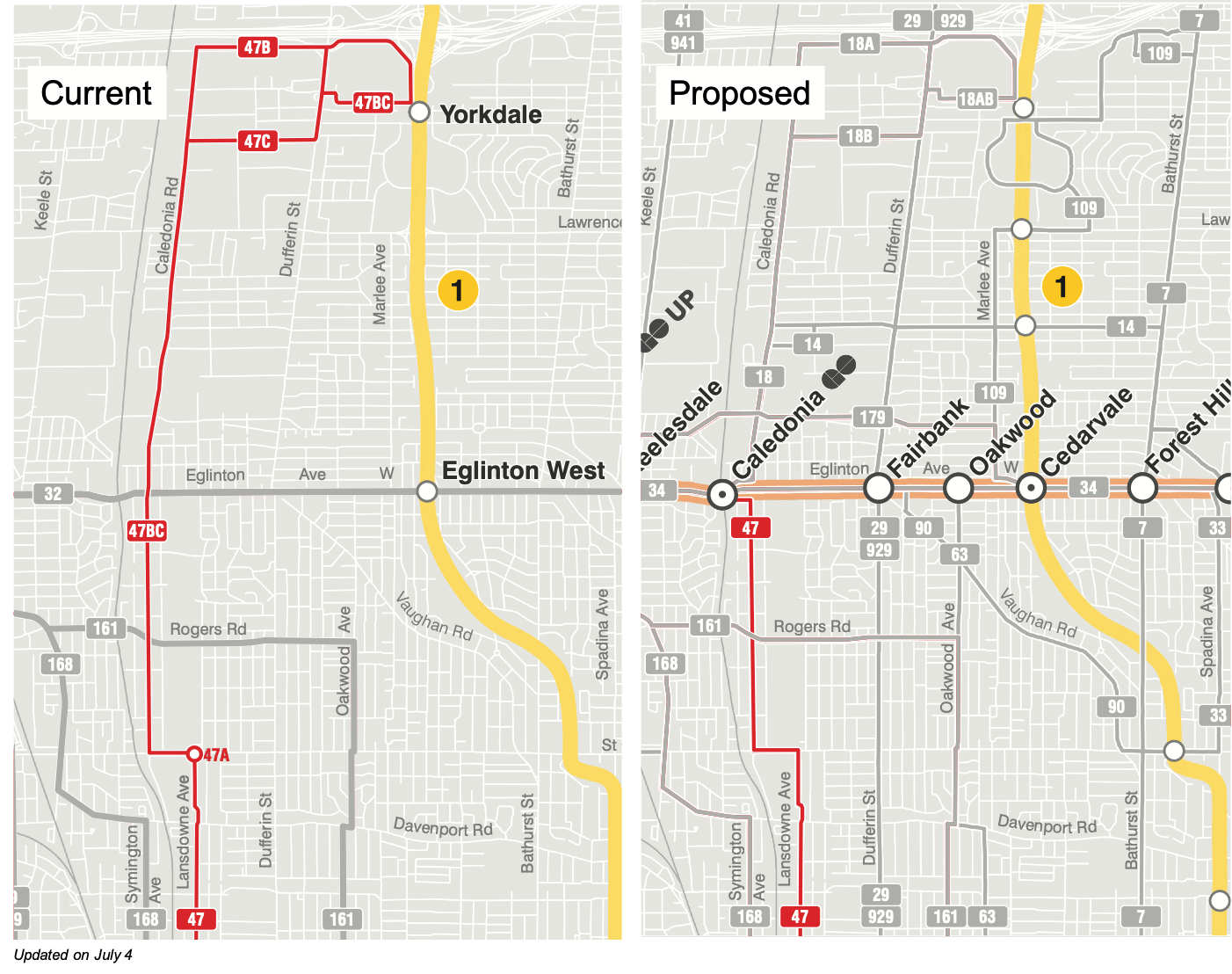 Updated map of 47 Lansdowne