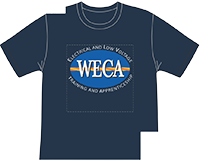 Navy blue WECA t-shirt