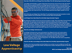 Low Voltage Apprenticeship Flyer