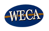 WECA hardhat sticker